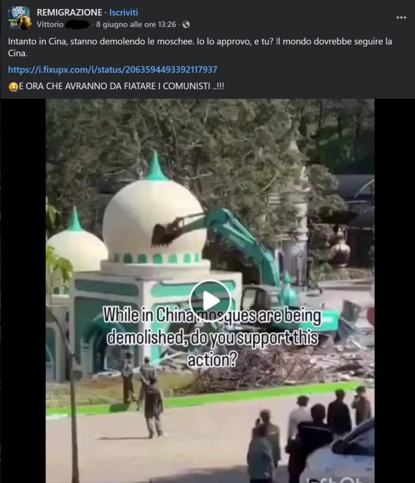 Le moschee in Cina e la condivisione d’impeto