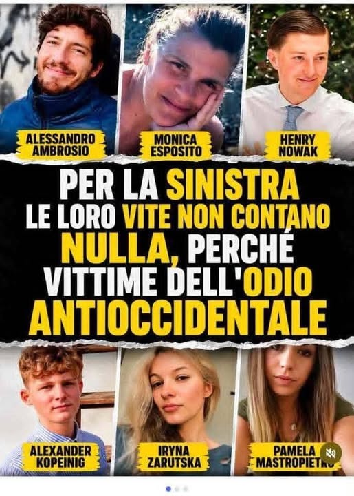 “Odio antioccidentale” e narrazioni a senso unico