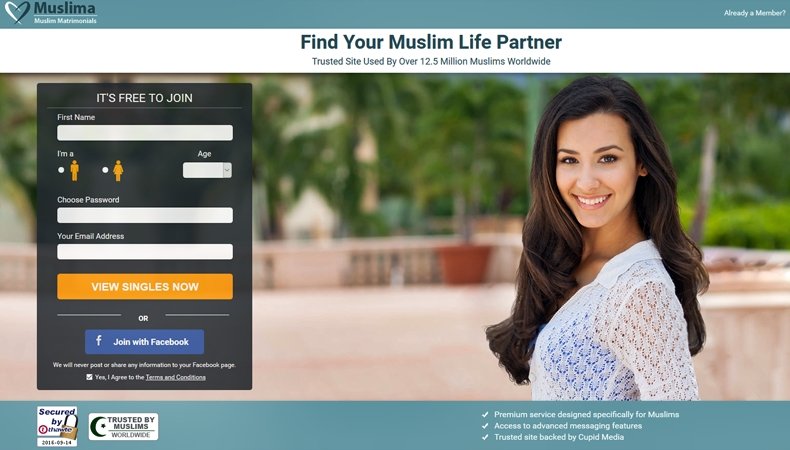 servizio di incontri musulmani online