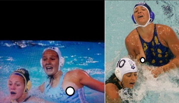 L’incidente sexy della pallanuoto olimpionica