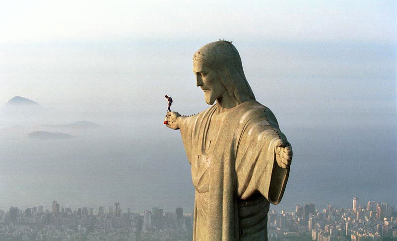 Felix Baumgartner Aut Christ The Redeemer Statue Giornalettismo