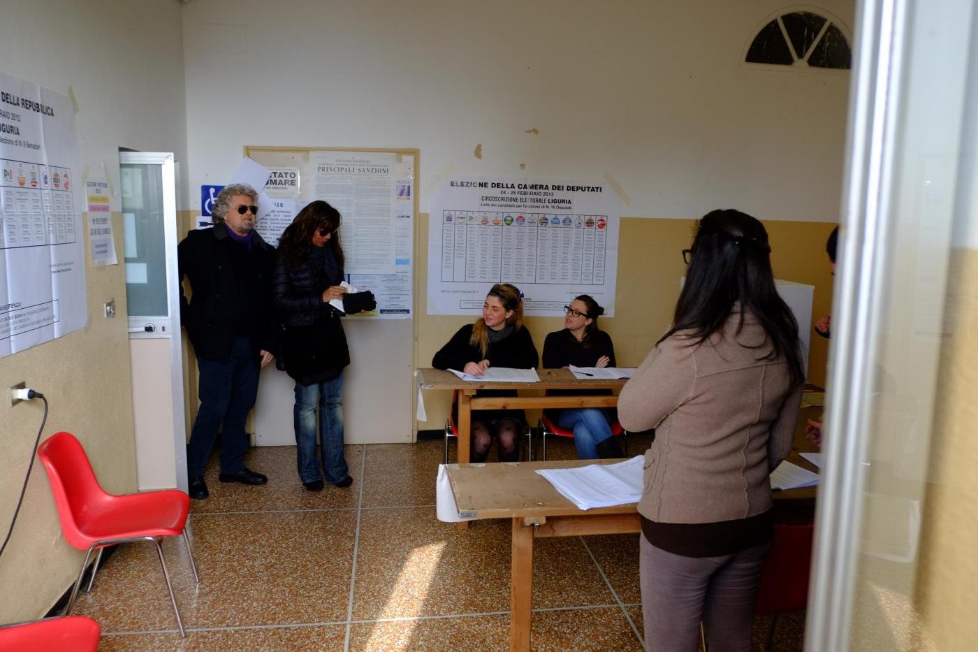 Elezioni politiche 2013, Bebbe Grillo al voto