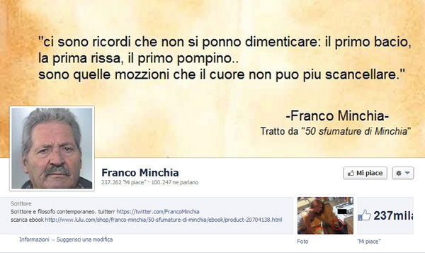 Franco Minchia: scoperta la vera identità del mito di Facebook?