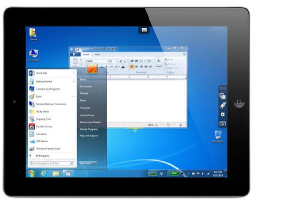 L’app che ti fa usare i programmi Windows su iPad