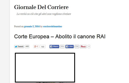 La bufala dell’abolizione del canone Rai article-post