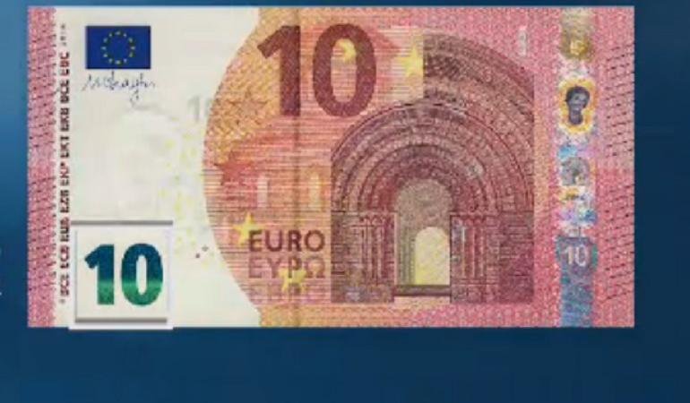 Nuova banconota da 10 euro