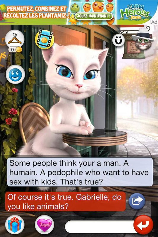 Il caso Talking Angela