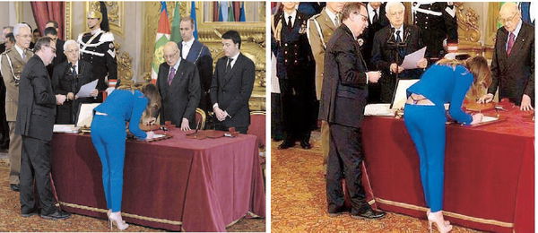 Il perizoma fake di Maria Elena Boschi diventa un caso politico