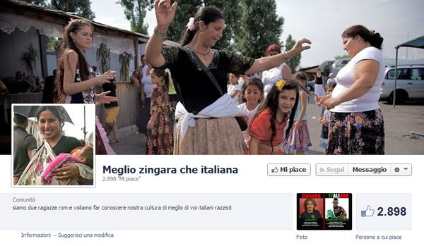 «Ti faccio vedere che è meglio essere zingara che italiana»