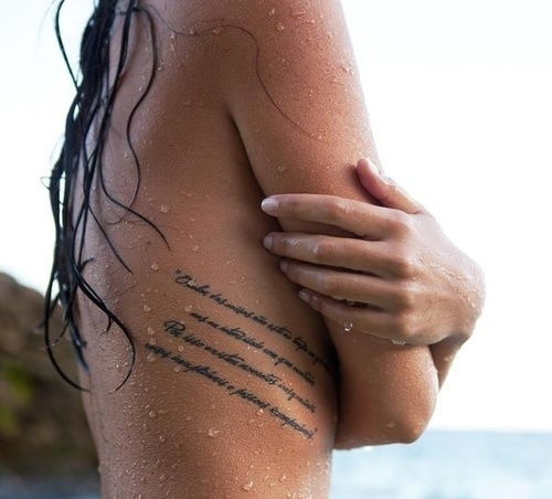 I 33 posti del tuo corpo ideali per ospitare un tatuaggio