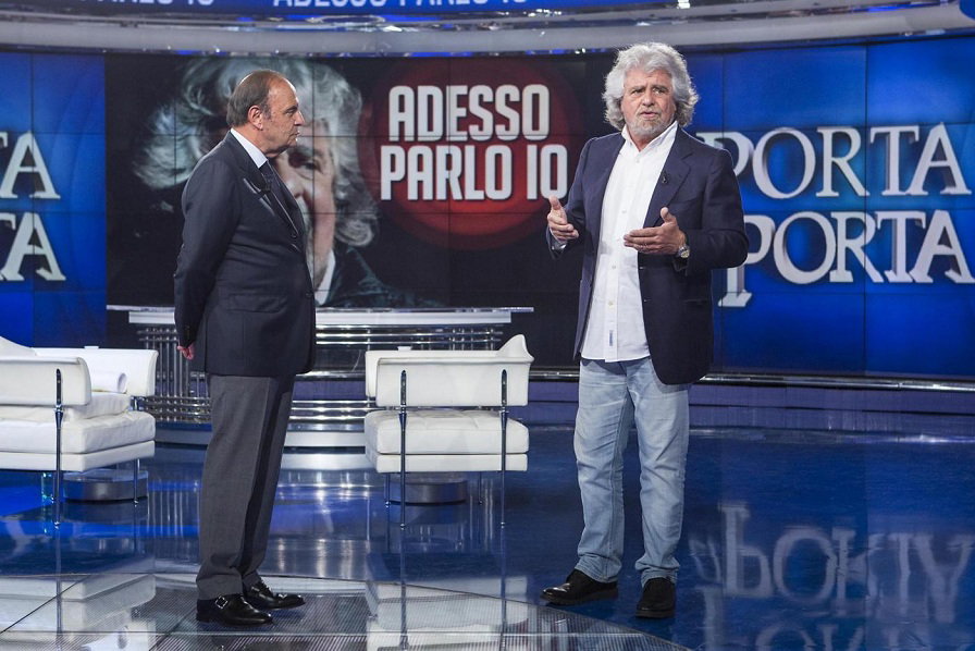 Auditel, Grillo a Porta a Porta batte Renzi e Berlusconi article-post