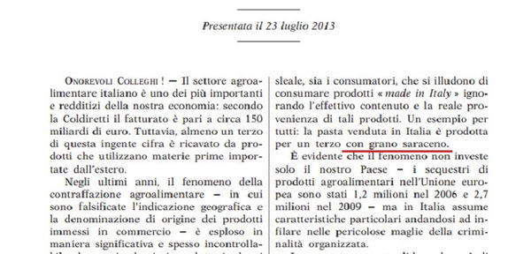 I grillini vogliono difendere il made in Italy dal «grano saraceno» e fanno ridere tutti