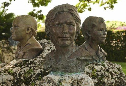 La statua commemorativa delle sorelle Mirabal - RICARDO HERNANDEZ/AFP/Getty Images