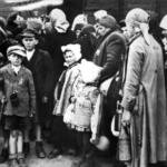 Ebrei deportati al campo di concentramento di Auschwitz