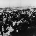 Ebrei deportati al campo di concentramento di Auschwitz