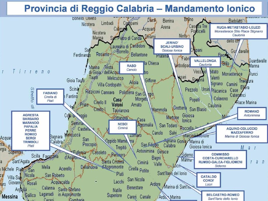 mappa ndrangheta 03 reggio calabria