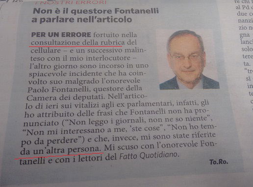 L’Epic Fail del Fatto Quotidiano che sbaglia numero e intervista una persona a caso