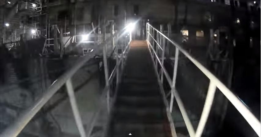 Costa Concordia, il video girato all'interno del relitto della nave