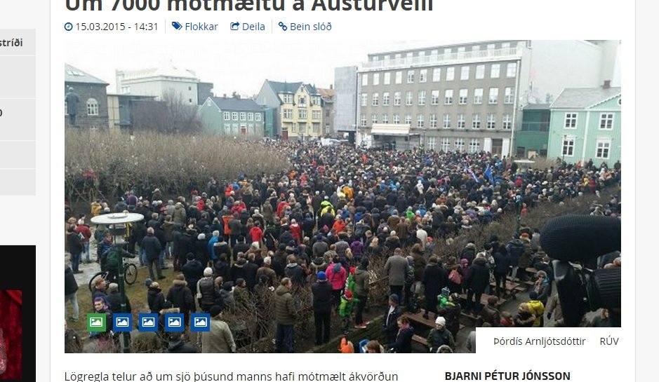 Islanda, proteste per la rinuncia all'ingresso nell'Unione Europea