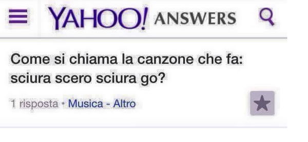 Yahoo Answers: Le domande più assurde di sempre