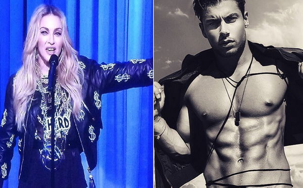 Madonna ci prova con un modello su Instagram