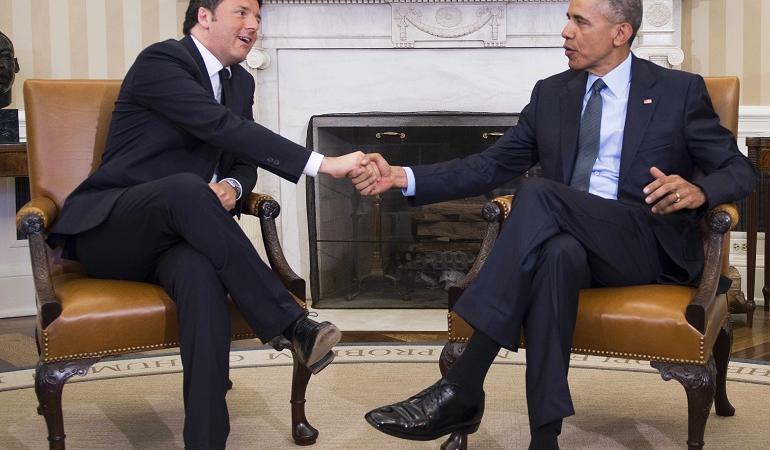 matteo renzi barack obama