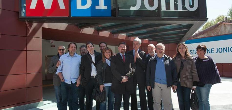 metro b roma stazione jonio