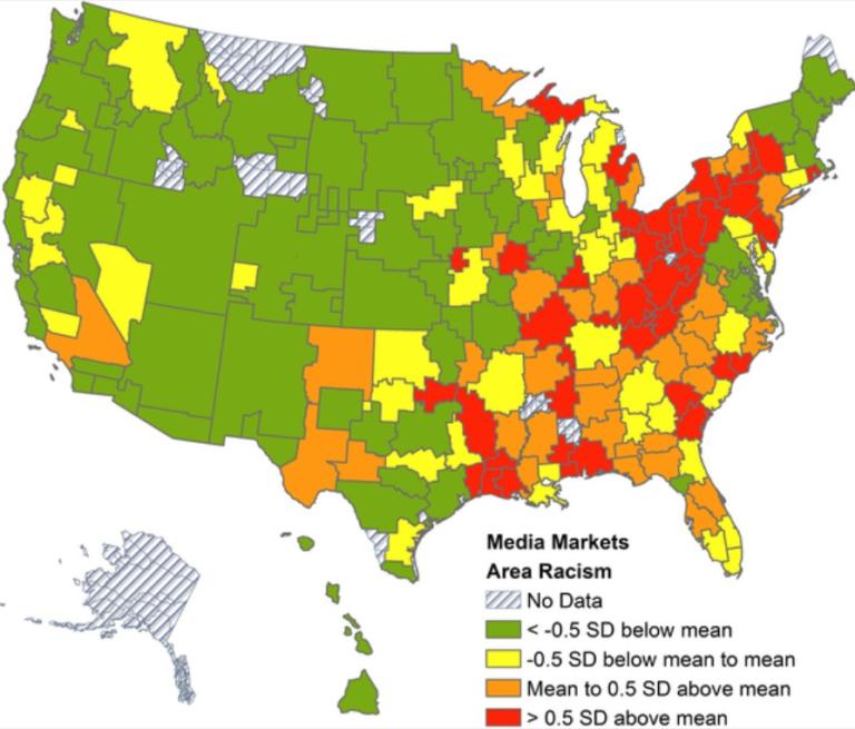 La Mappa Del Razzismo In America Visto Attraverso Google | Giornalettismo