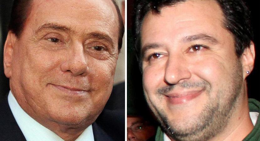 ELEZIONI AMMINISTRATIVE MILANO 2016 SALVINI BERLUSCONI