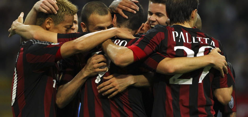 Milan-Roma diretta esultanza