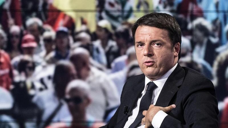 Matteo Renzi a Porta a Porta: «dobbiamo far capire che l'Italia è più grande della paura»