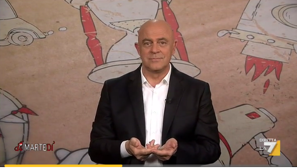 Maurizio Crozza copertina di Martedì 5 maggio