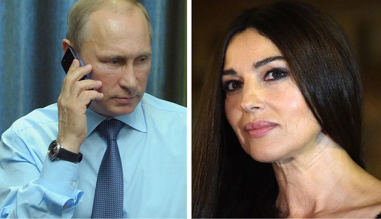 monica bellucci putin