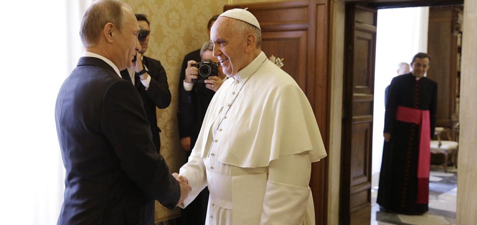 incontro di putin con papa francesco