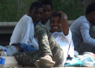 tiburtina migranti