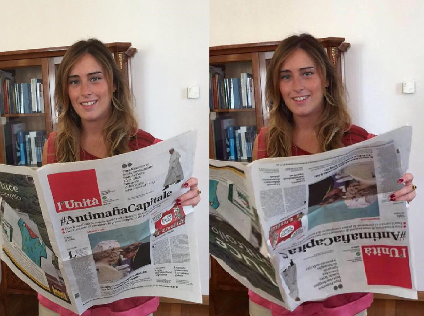 La vera storia della Boschi e della foto con l’Unità alla rovescia a cui credono in troppi article-post