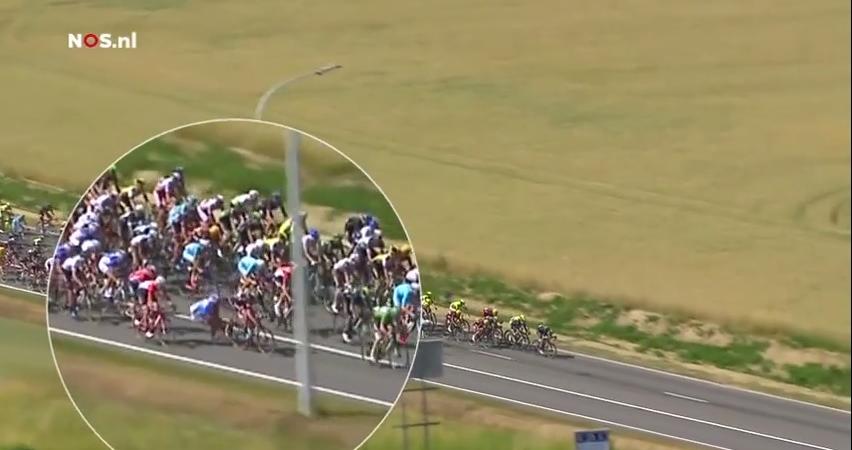 Tour de France 2015 caduta