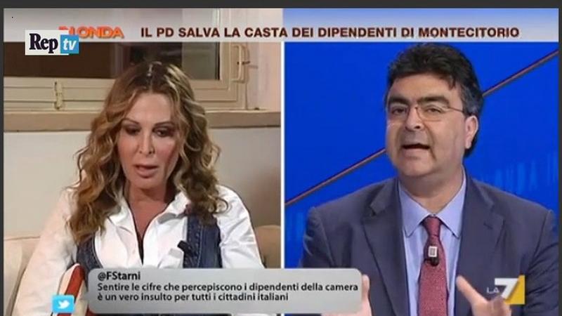 Emanuele Fiano Daniela Santanché
