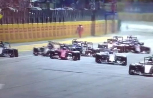 Gran Premio d'Italia Monza partenza Raikkonen
