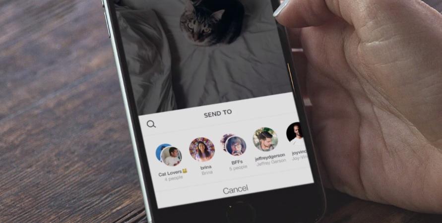 Messaggi privati Instagram