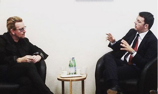 matteo renzi bono vox