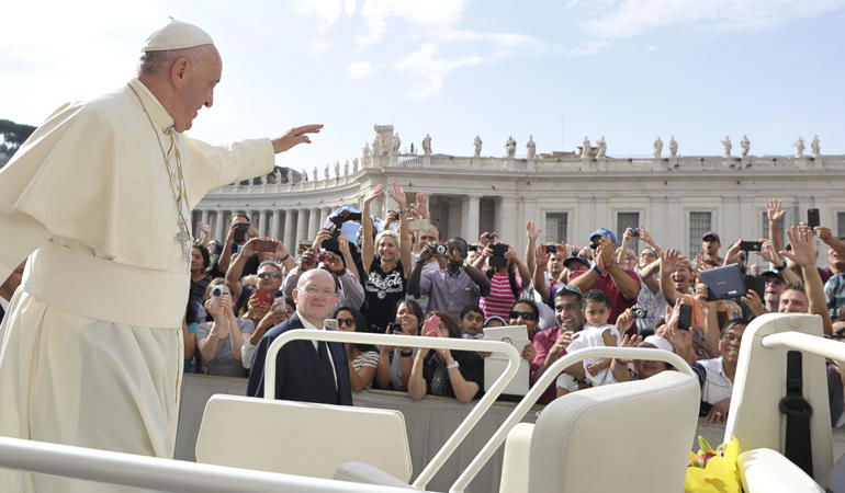 papa francesco donna tentatrice