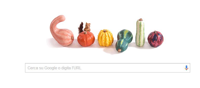 primo giorno autunno doodle