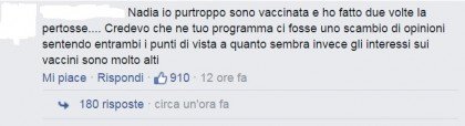 Vaccini Openspace commento facebook3