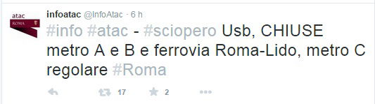 sciopero 2 ottobre 2015