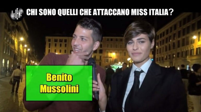 miss italia iene video