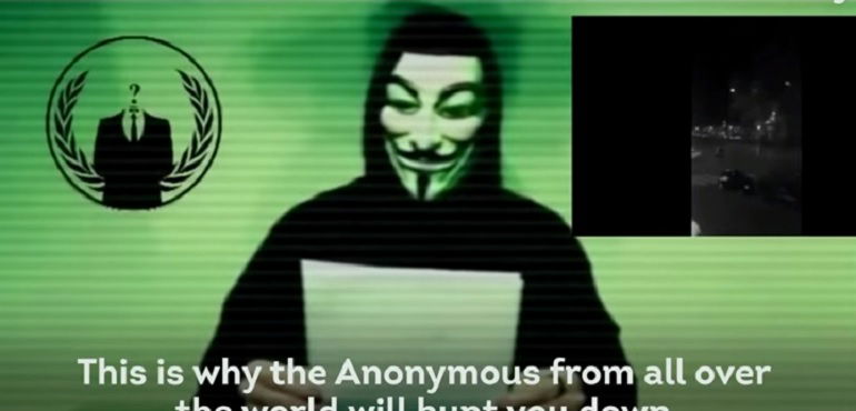 anonymous isis terroristi