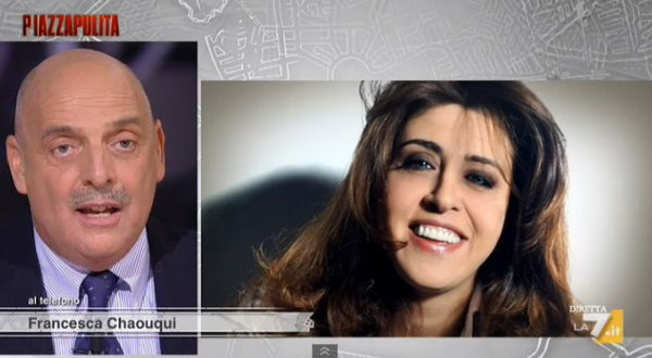 Francesca Chaouqui Paolo Brosio