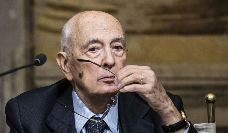 giorgio napolitano paolo borsellino