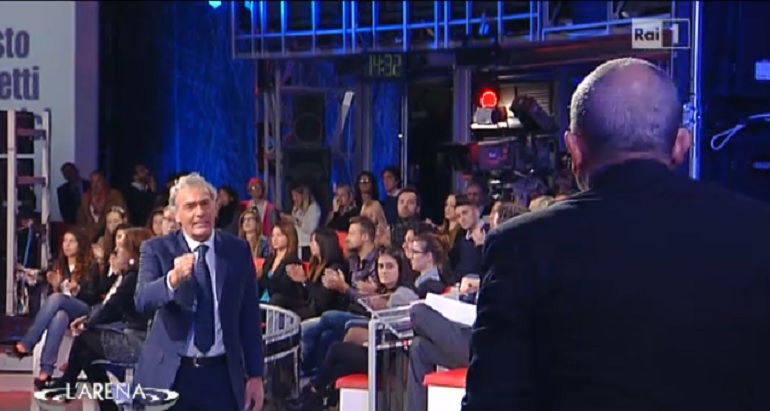 massimo-giletti-napoli-arena-video
